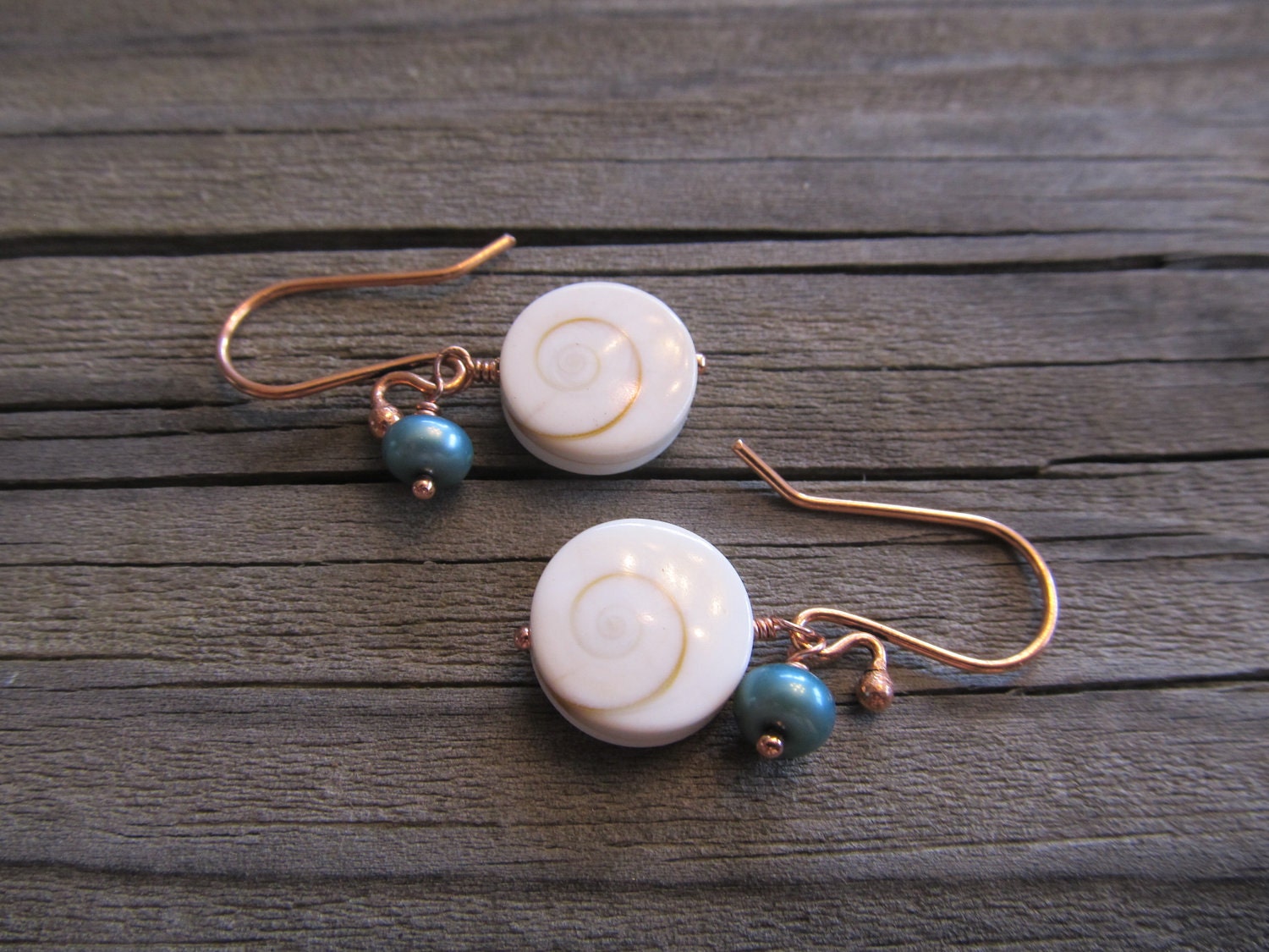 Orecchini A Goccia Con Perle E Conchiglia, Stile Vintage, Placcati Argento, Per Donna E Ragazza