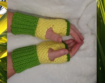 Fingerless Gloves Crochet Pattern PDF Download Quick Easy 6 Hour Project Set 20 Wristwarmers Small Gifts