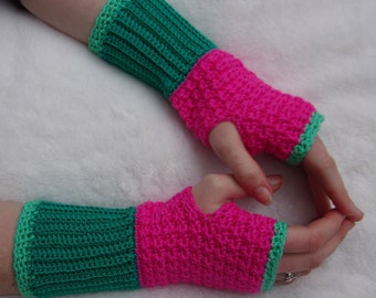 Fingerless Gloves Crochet Pattern PDF Download Quick Easy 6 Hour Project Set 2