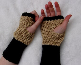 Fingerless Gloves Crochet Pattern PDF Download Quick Easy 6 Hour Project Set 14