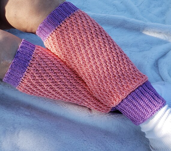 Turnberry Leg Warmers, Crochet PDF Digital Download Pattern