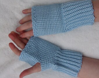 Fingerless Gloves Crochet Pattern PDF Download Quick Easy 6 Hour Project Set 8 Perfect for Cross Stitched Embroidery