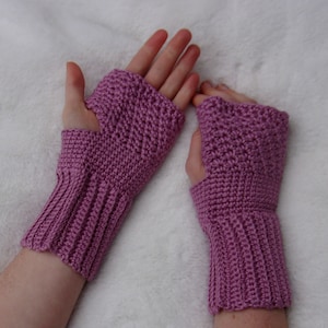 Fingerless Gloves Crochet Pattern PDF Download Quick Easy 6 Hour Project Set 9