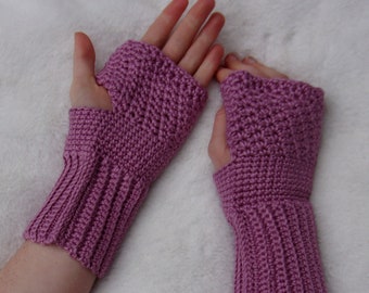 Fingerless Gloves Crochet Pattern PDF Download Quick Easy 6 Hour Project Set 9