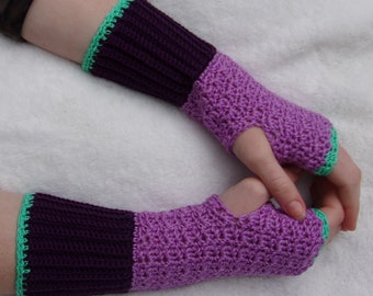 Fingerless Gloves Crochet Pattern PDF Download Quick Easy 6 Hour Project Set 3