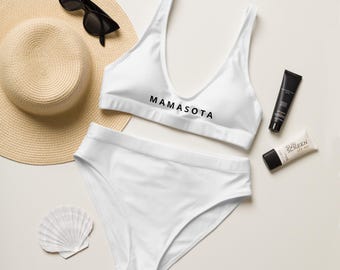 Neckholder Top: Retro Neckholder-Badeanzug - MAMASOTA Beachwear