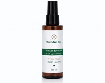 Diffuser Spray Oil: Weißer Moschusduft - Marokkanische Aromatherapie