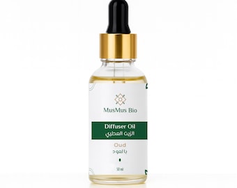 Diffuser Oil Oud: Eleganter marokkanischer Duft (30ml, holziger Moschus)