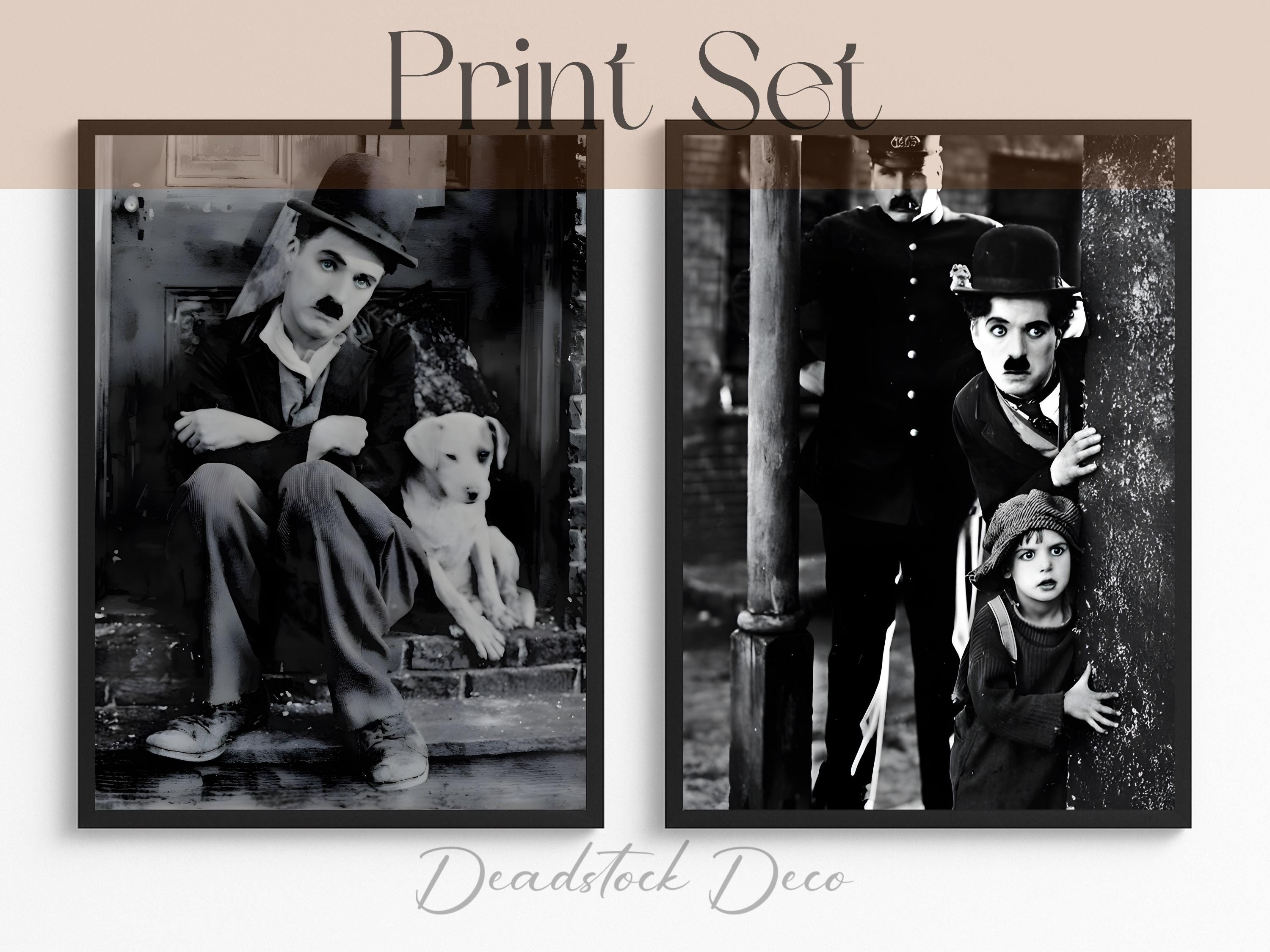 チャーリー・チャップリン プリントセット：ヴィンテージ無声映画