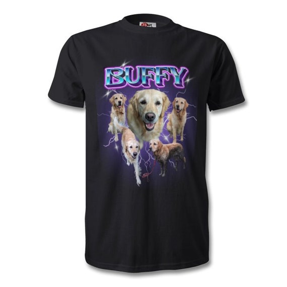 Custom Dog T-shirt. Dog Mum Dad T-shirt. Unisex Bootleg