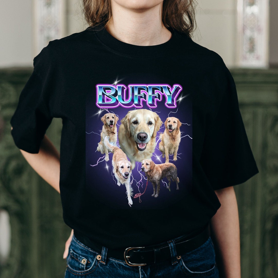 LYFT DOG GRAPHIC CUT-OFF VINTAGE Tシャツ Custom Dog T-shirt: Retro Bootleg Design, Personalized Pet Gift - Etsy