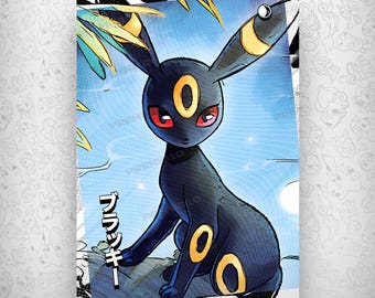 ブラッキー ポスター | ポケモンアニメ高品質ポスター | 印刷可能な