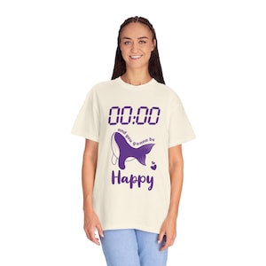 BTS Shirt | "00:00 And You Gonna Be Happy" Whalien Graphic Tee, BTS ARMY Merch, Kpop Lyrics Gift, Soft Cotton S–4XL