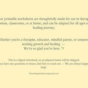 Deep Breathing Skills Therapy Worksheets Mindfulness Coping Skills Printable Coloring Pages image 4