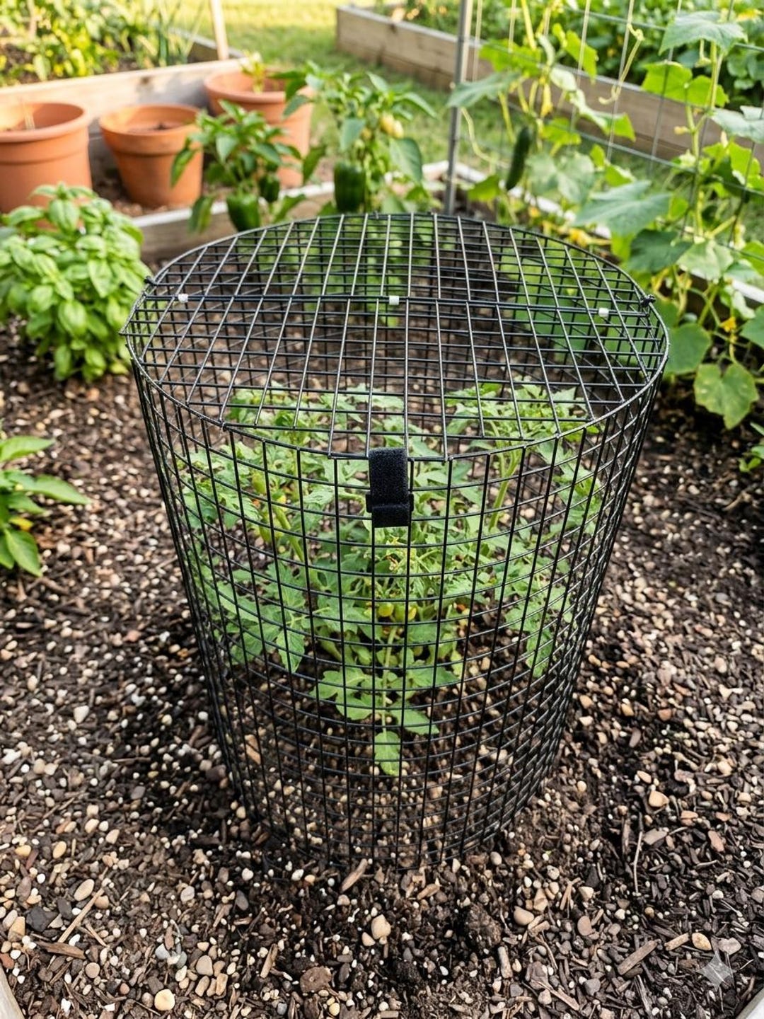 Plant Protectors W/hinged Tops, 18