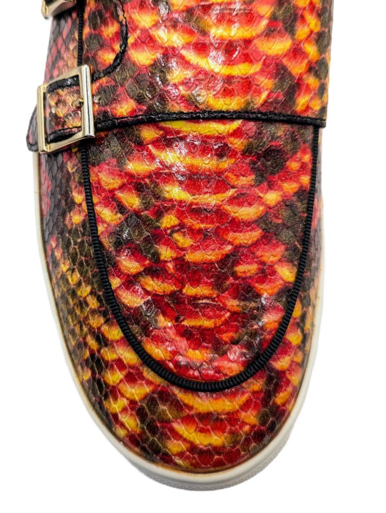 Pythonpräglad sneakermunk bild 5