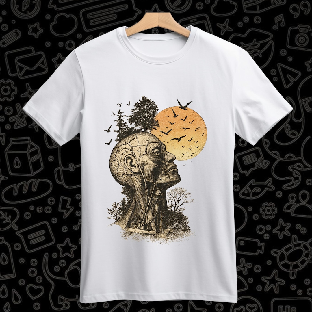 The Hangover Alan Human Tree Graphic T-shirt: Pure Cotton Tee - Etsy