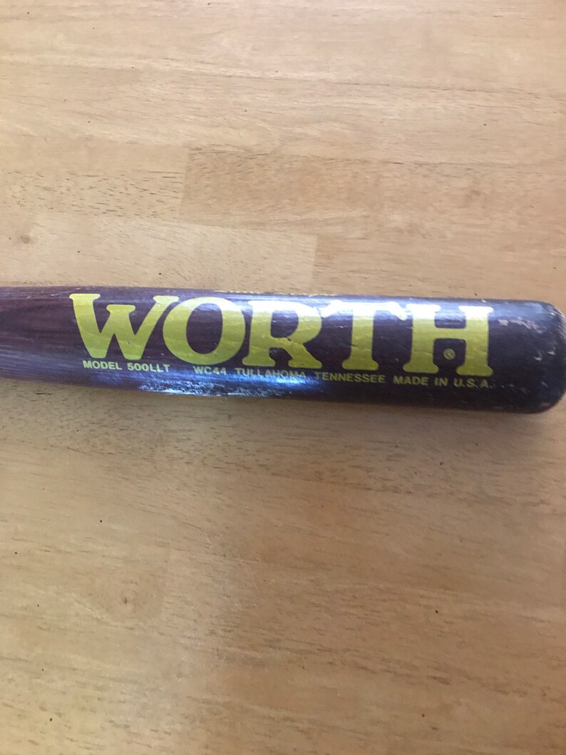 Alte Vintage Holz Holz Little League Worth Tennessee Thumper | Etsy