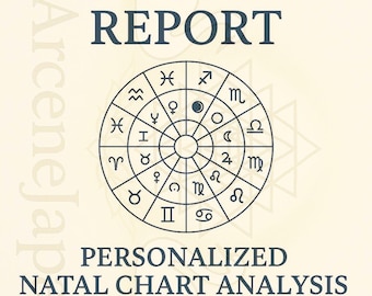Custom Astrology Birth Chart Report – Personalized Natal Chart Reading ...