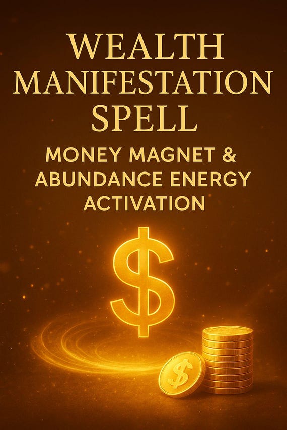Wealth Manifestation Spell | Money Magnet & Abundance Energy Activation