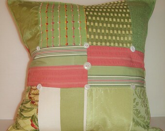 Floral Pillow Cover Preppy Pulitzer Girl-16 x16