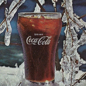 Vintage Coca Cola Ads-Mid Century Instant collection 50s  60s 7x10 inch