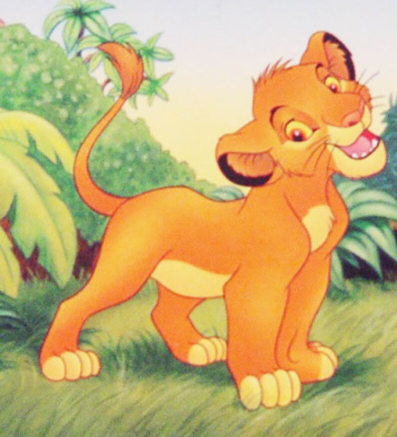 lion king book with sounds