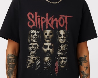 Slipknot グラフィックTシャツ Lサイズ Slipknot Tシャツ Lサイズ 黒 ⑹ スリップノット SR5B2 - メルカリ