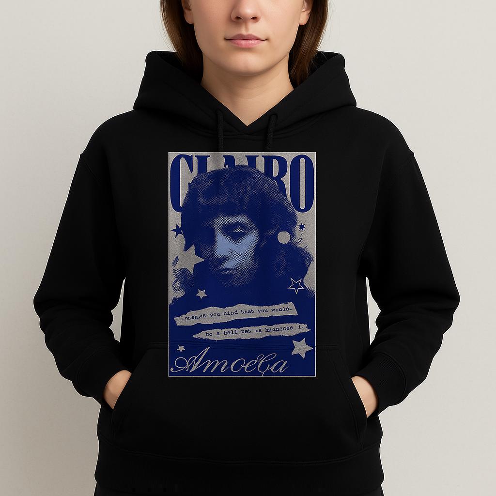 CLAIRO スウェット L Stylish Womens Graphic Zip Up Hoodie Harajuku Inspired