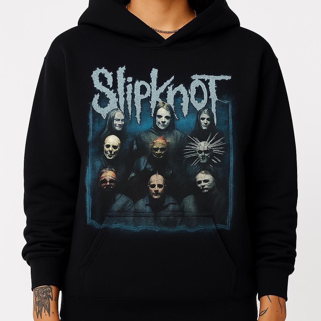 Slipknot Hoodie Barcode New Zealand