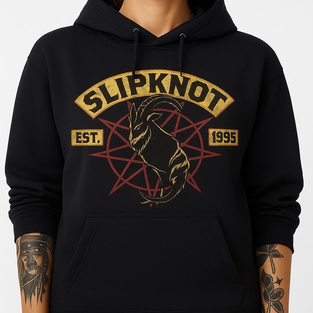 Slipknot Hoodie Barcode New Zealand - Main Image
