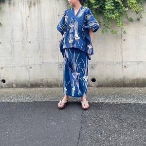 着付け不要の浴衣風セットアップ。他にはない一品です。