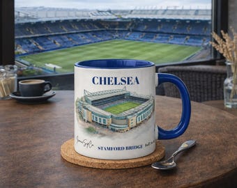 Tazza da caffè del Chelsea FC - Stamford Bridge 1876 - Presente