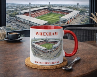 Wrexham FC Coffee Cup - Racecourse Ground Stadium 1864 - Present