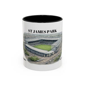 Taza de St. James Park – Taza de café del estadio de fútbol del Newcastle United imagen 3