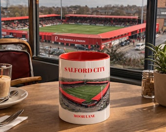 Salford City FC Coffee Cup - Moor Lane Stadium 1978 à aujourd'hui