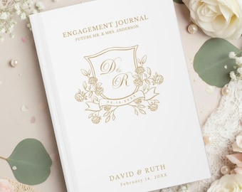Custom Bride to be Gift: Wedding Journal for Future Mrs, Personalized Notebook Gift Idea