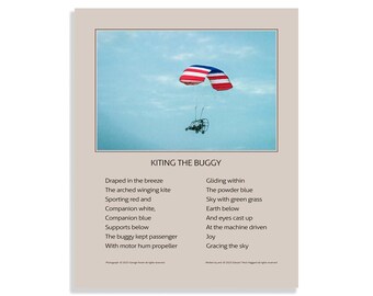 Kunstdruck Foto/Gedicht