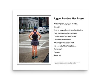 Art print photo/poem