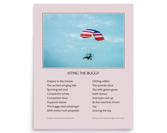 Kunstdruck - Foto/Gedicht