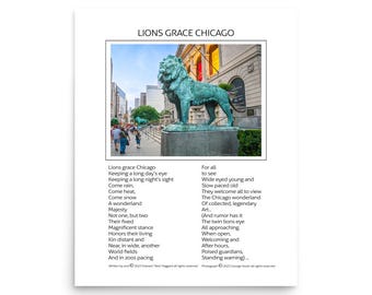 Art print photo/poem