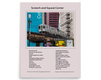 Kunstdruck - Foto/Gedicht