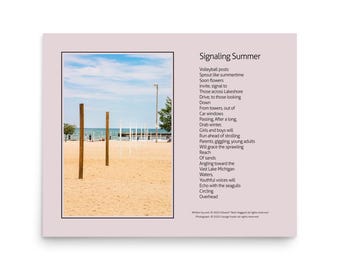 Kunstdruck - Foto/Gedicht