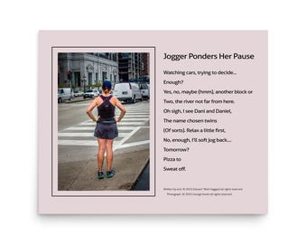 Kunstdruck - Foto/Gedicht