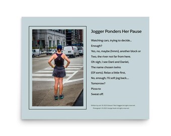 Kunstdruck - Foto/Gedicht