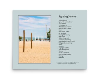 Kunstdruck - Foto/Gedicht