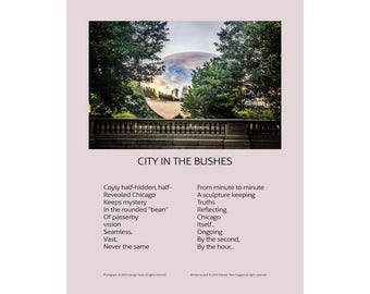 Kunstdruck - Foto/Gedicht