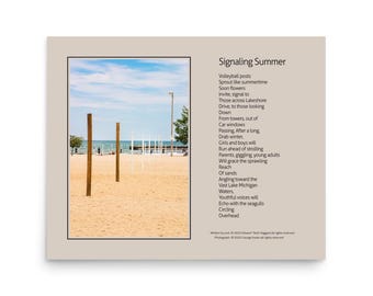 Kunstdruck Foto/Gedicht