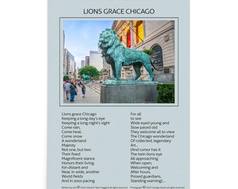 Kunstdruck - Foto/Gedicht