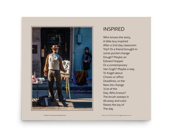 Kunstdruck Foto/Gedicht